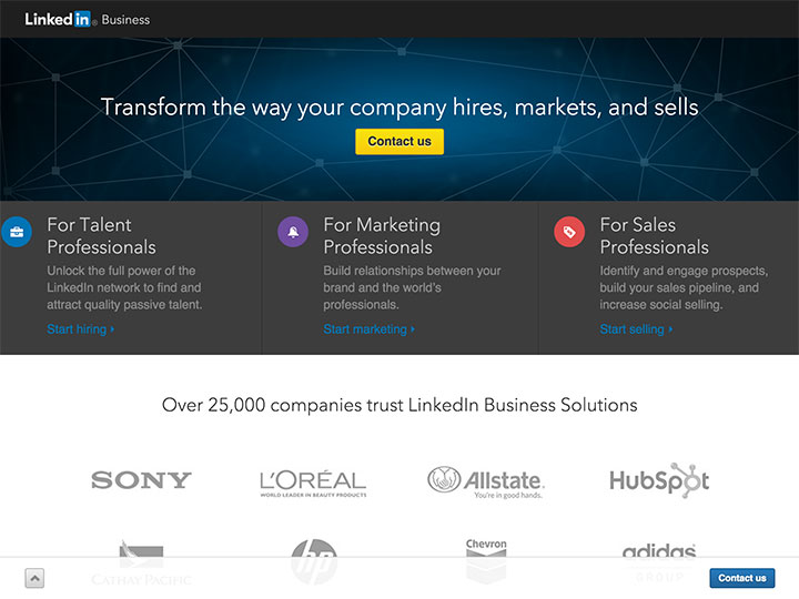 LinkedIn Brand and Marketing